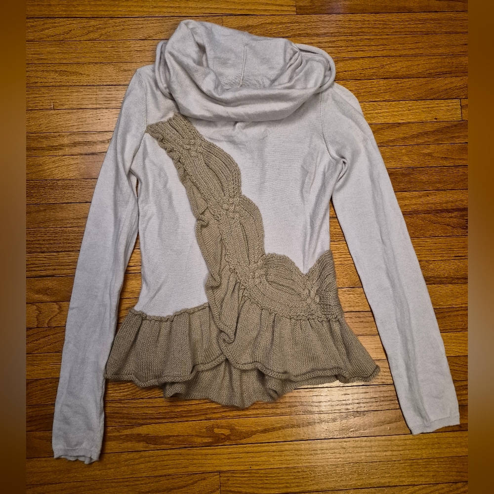 Moth Size XS Cowl Neck Sweater